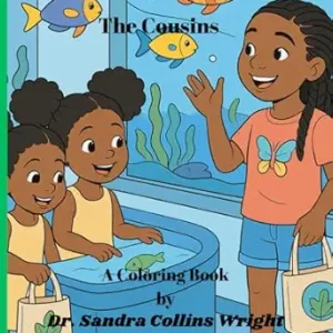 Kamari, Kari, Khalena The Three Cousins: Coloring Book